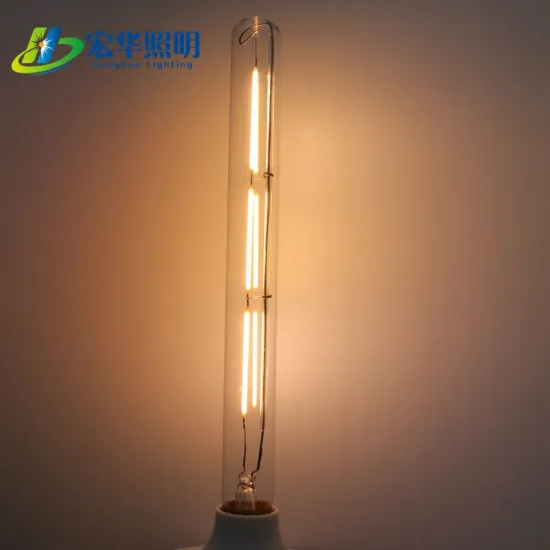 Clear High Power LED Tubular Edison Filament Bulb T30 300cm