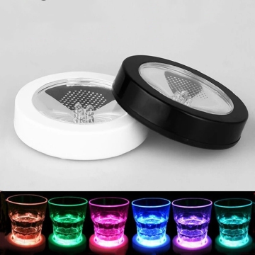Sottobicchieri da bevande ricaricabili a LED: bar del bar e bevande illuminanti