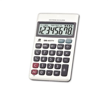 8-digit handheld calculators with pocket series