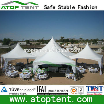 Bungalow tent barnum roof top outdoor clear span aluminum tent