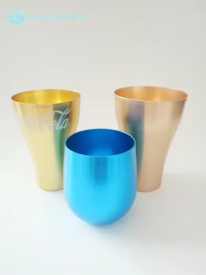 Colorful Anodized Aluminum Foil Cup Mug