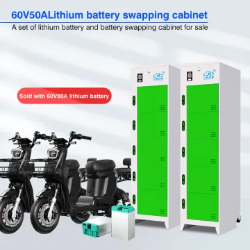 Five-Slot Battery Swapping Cabinet Featuring 60V50A Battery