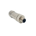 M8 Metal Field Wireable Connector 3-Pole Αρσενικό