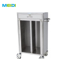 Stainless Steel Ambulance Emergency Medical Trolley 304 Hospital Furniture Cart
