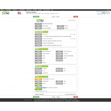 GREEN TEA USA Customs Data