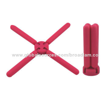Silicone cross-shaped table mat