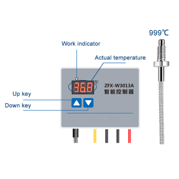 Termostato digitale ZFX-W3013A per il controllo della temperatura dell'incubatrice