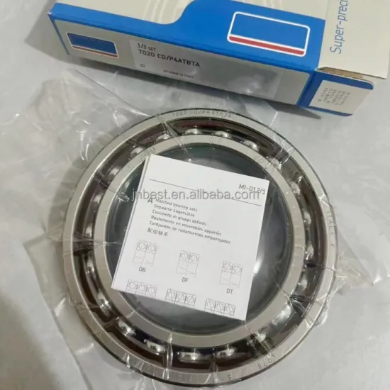 Super Precision Spindle Bearings 7020 7025 7030 ACD/P4A Angular Contact Ball Bearings for CNC