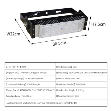 サッカー用の丸いスポーツスタジアムLEDライト-50W〜400Wの洪水灯