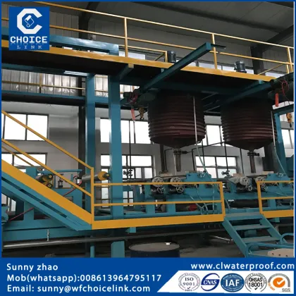 automatic small waterproofing building material making machinery