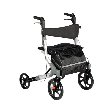 Medical European Style Aluminum Rollator with Carrying Pouch