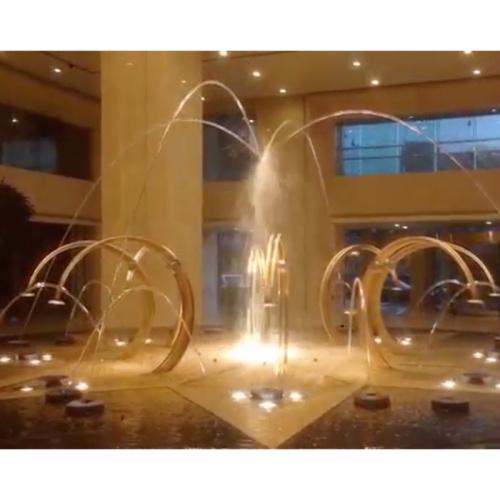 Indoor funny fountain jet water fountain