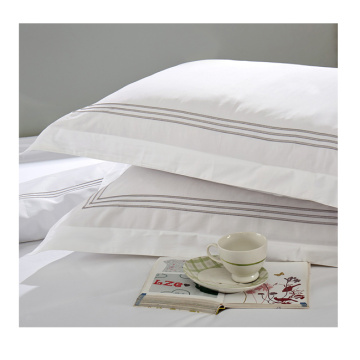 Custom 200T 300T 100% cotton bed sheet bedding