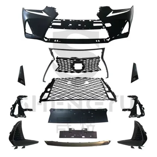 Car Front Bumper with Grille and Headlights for Lexus IS 2017 F-Sport Model