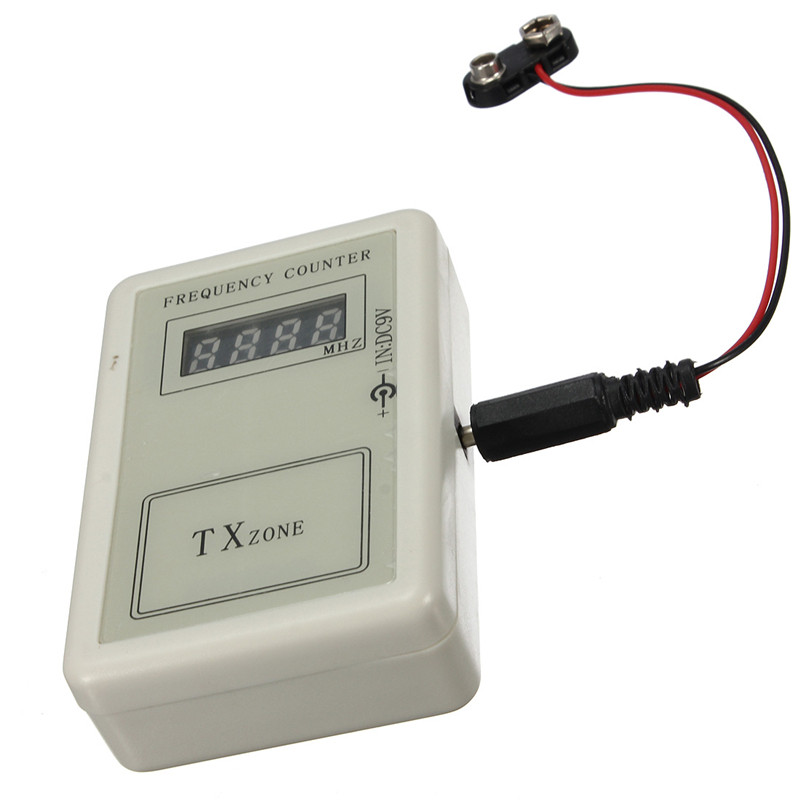 RF Remote Control Wireless Frequency Meter Counter 250-450MHZ Detector Cymometer
