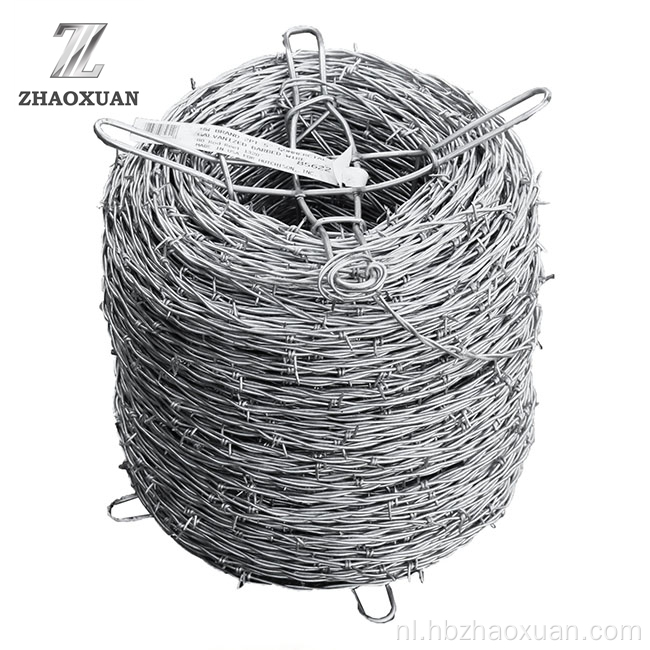 Lage prijs gegalvaniseerde prikkeldraadprijs