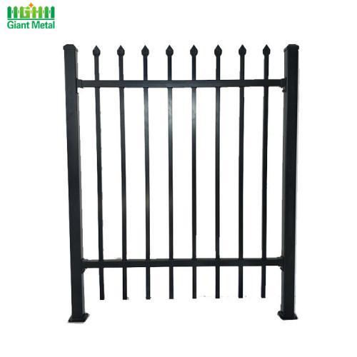 Welded Safety Steel Picket Bar Palisade Garden Fence