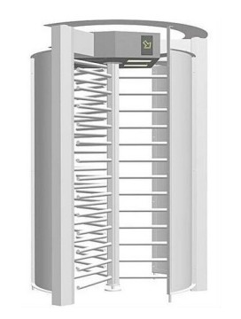 Full height turnstile luxury revolving door