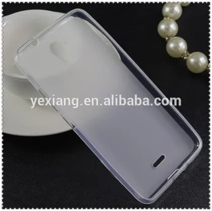 pudding tpu soft cover case for hisense f20 clear bumper matte back case