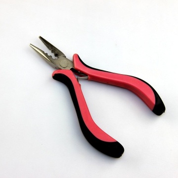 Micro bead steel hair extension pliers, human hair extension pliers, hair pliers with teeth for hair extensions