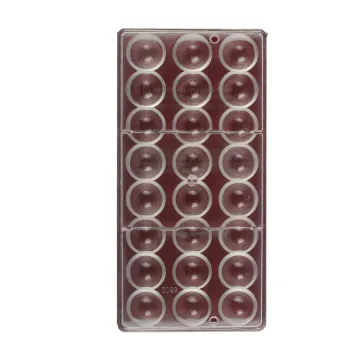 Highly Recommended Good Quality Semi Sphere Shaped Plastic Candy Pudding Mold