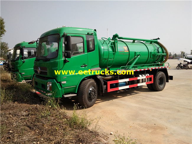 12000L Dung Suction Tank Trucks