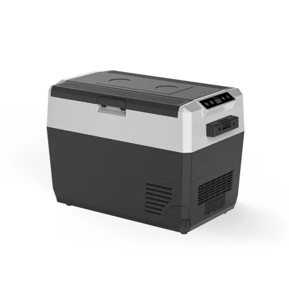 Factory Direct 28L Portable Freezer with Wheels - Mini Fridge 220V 12V Car Refrigerator