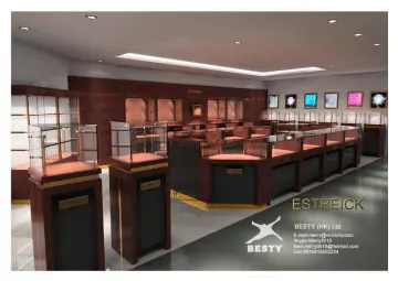 Top quality jewellery display furniture for retail
