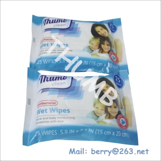 Antibacterial wipes