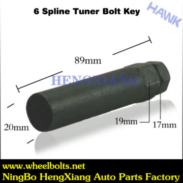 6 point penala Bolt kekunci