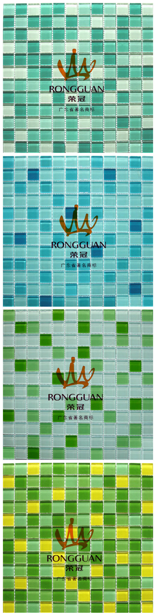 Swimming Pool Crystal Glass Mosaic Tile