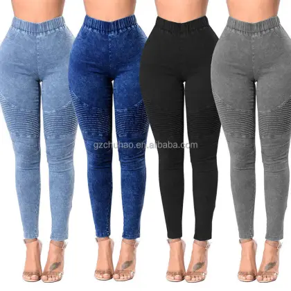 Winter Warmth: High-Waisted Skinny Jeans for Fitness
