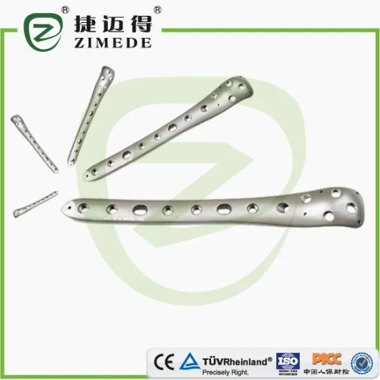 Femoral proximal locking plate titanium orthopedic plates and screws