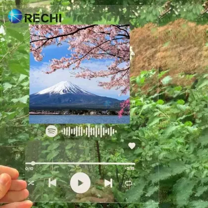 Custom Acrylic Spotify Code Music Sign: A Stylish Wall Art Display for Your Music Album Plaque and UV Printed Acrylic Music Record Art Sign