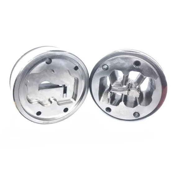 Flat opening front frame aluminum extrusion mold