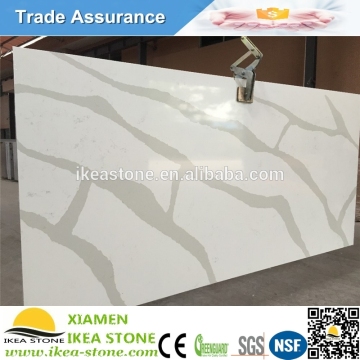 Calacatta White Big Size Engineered Quartz Stone