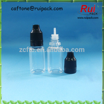 Plastic botle, PET plastic essential oil bottle with dropper cap, 30ml e cigarette bottle