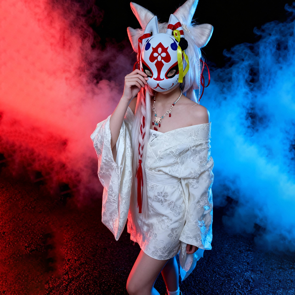 Tamazakuni cosplay mask