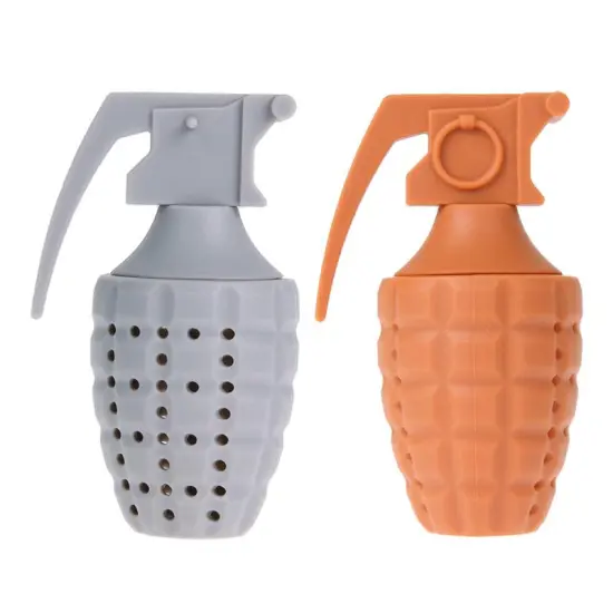 Silicone Grenade Shape Tea Filter Strainer Drink Coffee Infuser Percolator for Drinking Coffee Tea Accessories