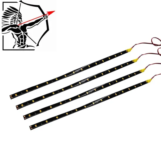 F2WORLD Waterproof PVC Daytime Running Lamp 30cm Strip LED