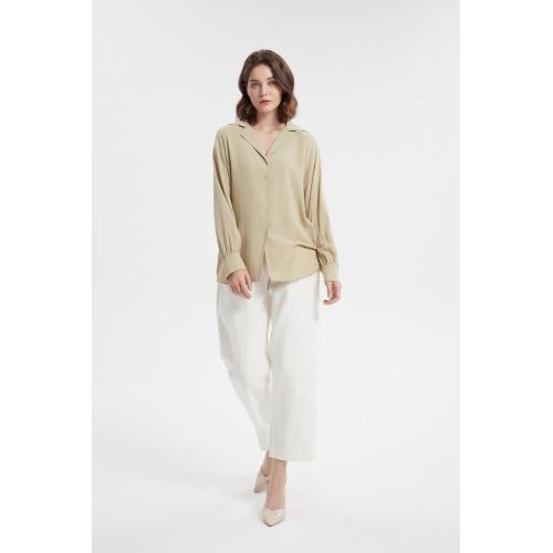 Blouse de mousseline formelle pour les dames