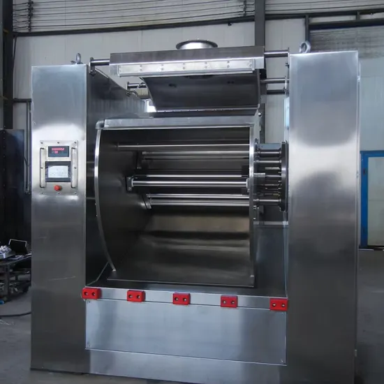 High Capacity Bakery Horizontal Kitchen Mixer Dough Kneading Machine Stainless Steel Industrial Mixer