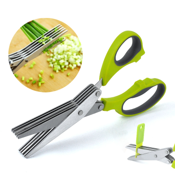 Multi-function kitchen onion scissors