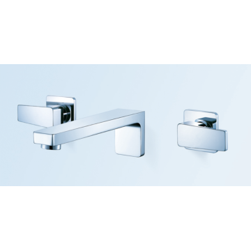 Wall Mounted Brass Basin Mixer ○