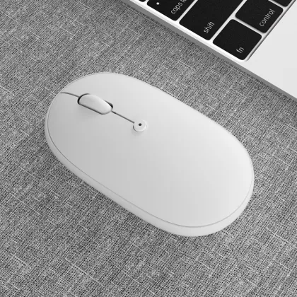 Portable Rechargeable BOW Ergonomic Wireless Bluetooth Mouse for Laptops