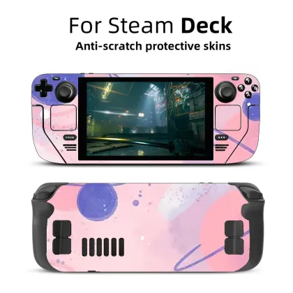HD Scrub PVC Stickers & Skins for Valve Steam Deck Console and Controller