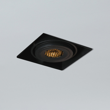 उच्च पुनर्खरीद एल्यूमीनियम 10W 15W recessed वर्ग एलईडी डाउनलाइट