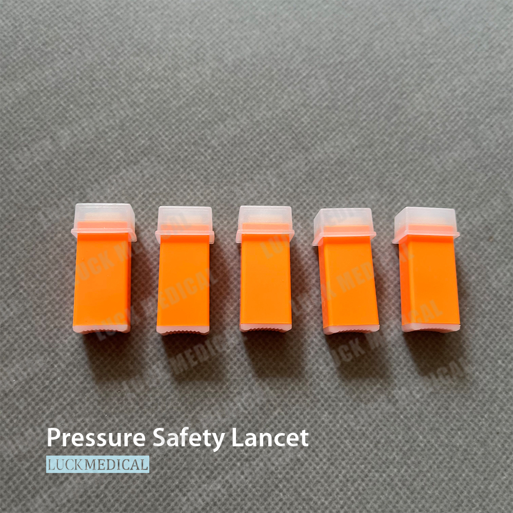 Safety Pressure Activated Lancets