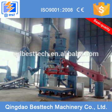 High quality Resin sand reclaiming and molding line,resin sand production line