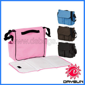 Fashionable baby diaper bag with shoulder strap